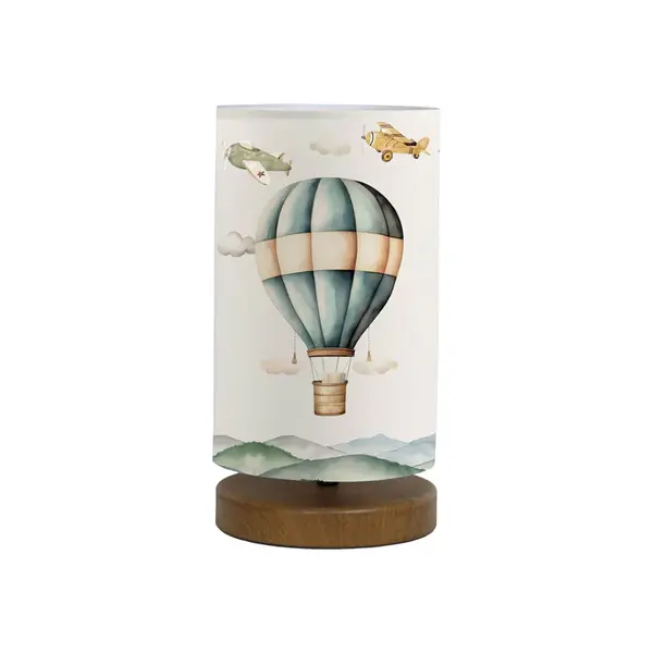 Lampa pentru copii Balon, Multicolor, 15x15x30 cm
