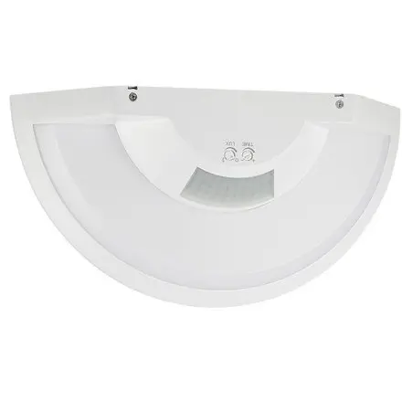 Lampa perete LED 10W IP54 senzor de miscare 3IN1 - alb V-TAC SKU-23421