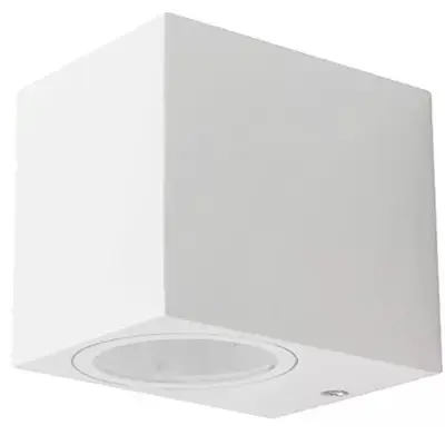 Lampa perete soclu GU10 IP44 - alb V-TAC SKU-7539
