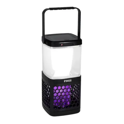 Lampa portabila anti-insecte Noveen IKN895, LED UV, 5W, 800 V, Solara, 1800 mAh, IP20 (Negru)