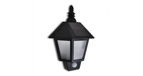 Lampa solara de perete cu senzori de miscare