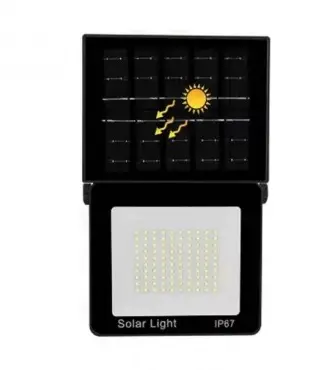 Lampa solara de perete IP67 cu 100 LED pentru exterior CB GK181