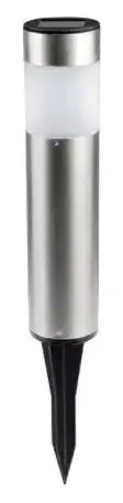 Lampa solara FLINK FK-LSS-2207, 1.5 Lumeni, 1 LED, Lumina rece, IP44 (Argintiu)