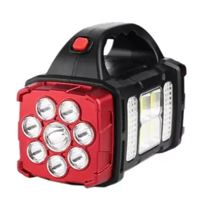 Lampa Solara Multifunctionala HB-1678 - 38W, 2400mAh, 4 Moduri, Power Bank USB, IP44