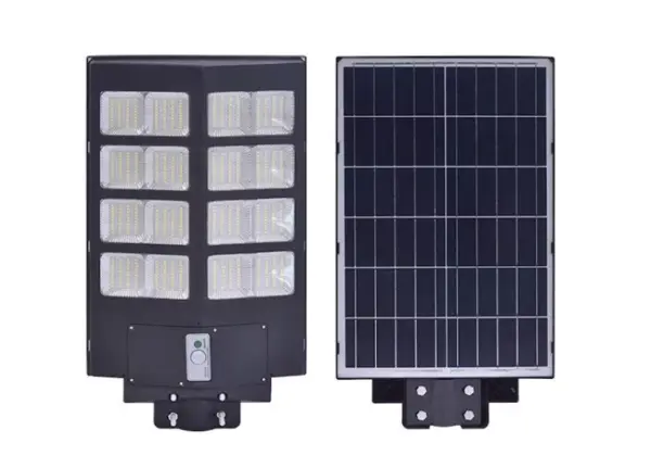Lampa Solara Stradala Dubla 640 LED 800W JORTAN 16 casete
