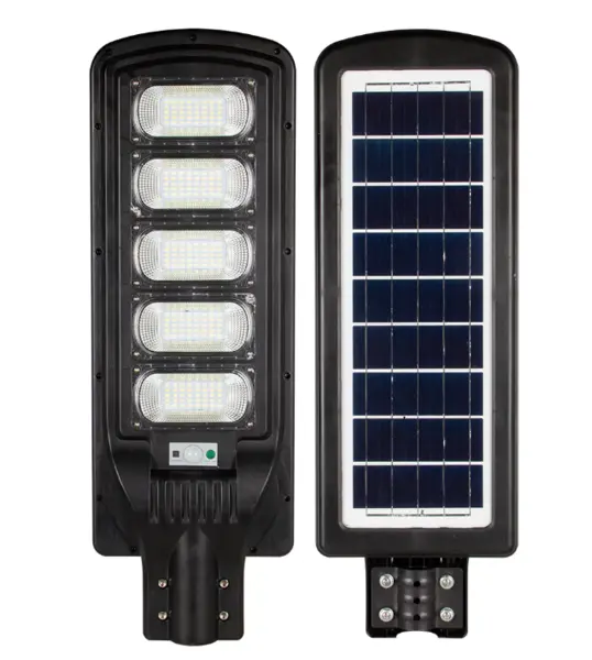 Lampa solara stradala LED de 250W IP65 6000k cu senzor si telecomanda 5 CASETE