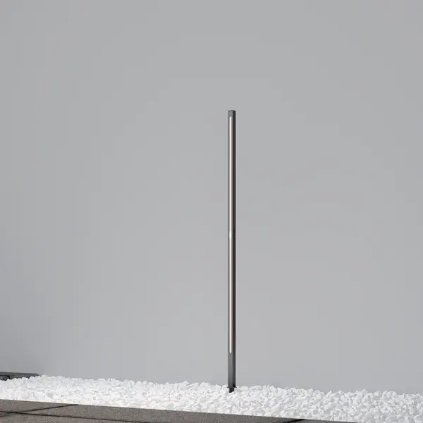 Lampa stativa POLE - Gri inchis / H120cm