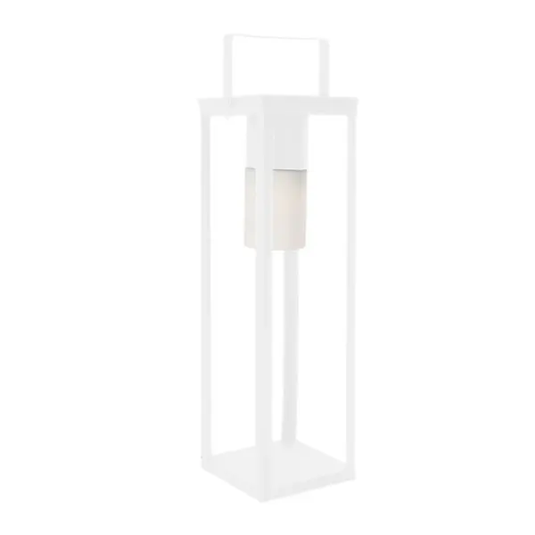 Lampa stativa SOLAR SQUARE - Alb