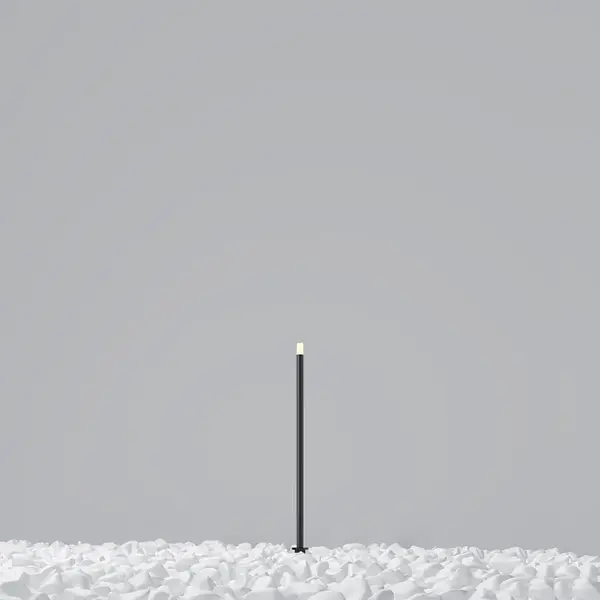 Lampa stativa SPEAR - Gri inchis / H30cm