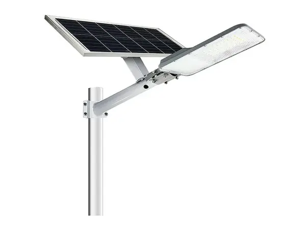Lampa stradala Braytron BR-BT43-15032, solar, senzor, telecomanda, dimabila, 100W, 50W, 6500K, IP65