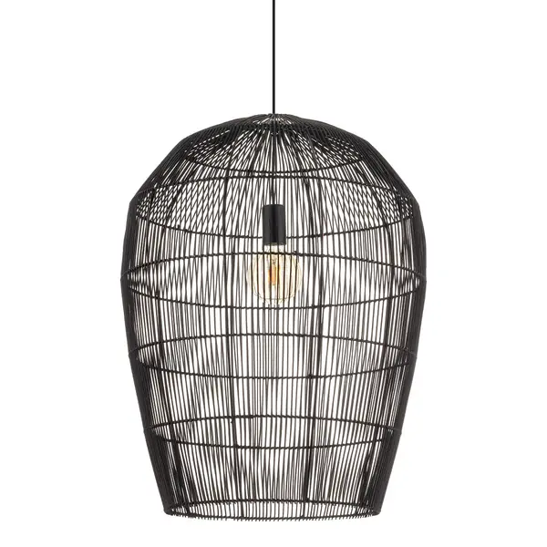 Lampa suspendata AITI L - Negru