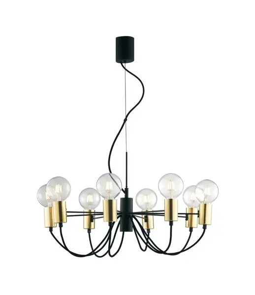 Lampa suspendata AXON 8 - Negru