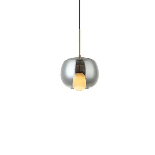 Lampa suspendata BALIANA SMOKED ROUND - Default Title