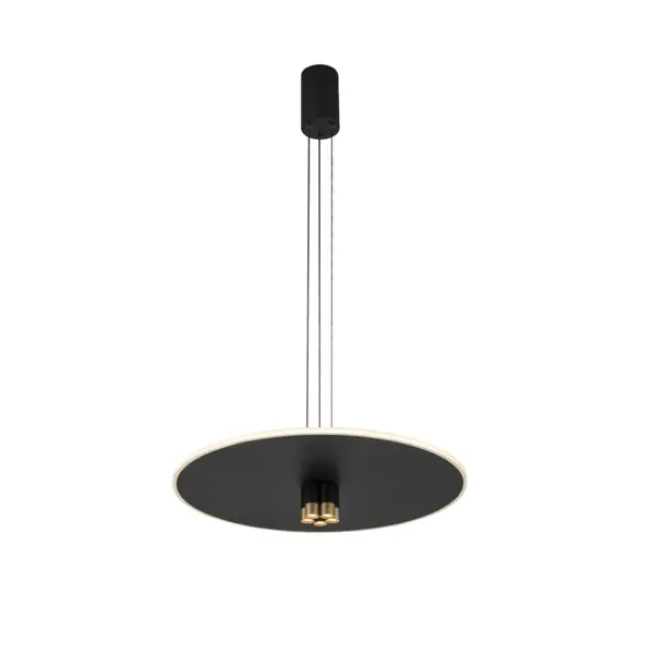 Lampa suspendata BLUM Ø58 CM - Negru/Gold