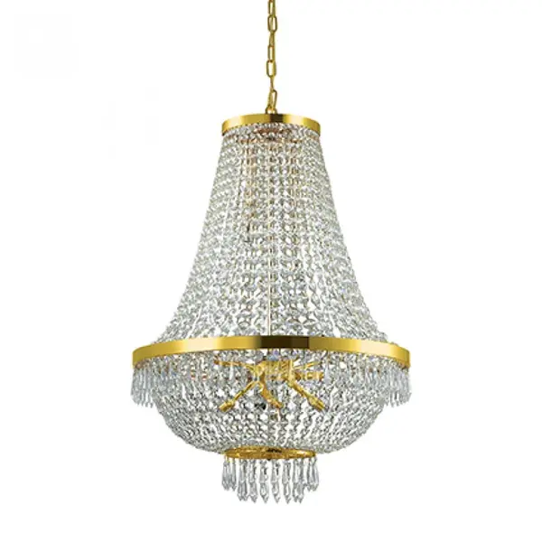 Lampa suspendata CAESAR GOLD - Ø 38 cm