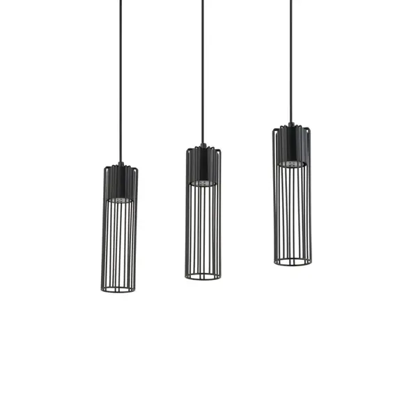 Lampa suspendata CIRIO LINIAR L3 - Negru