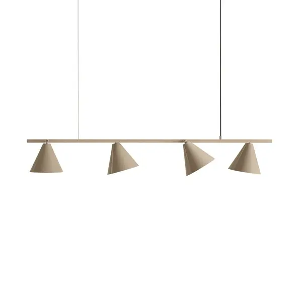 Lampa suspendata CLIFON LINIAR - Beige