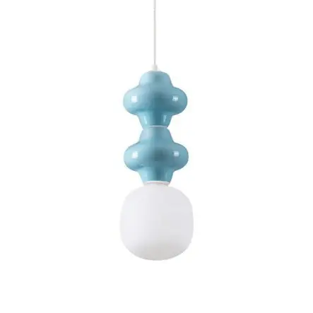 Lampa suspendata CLIO DUO - Albastru