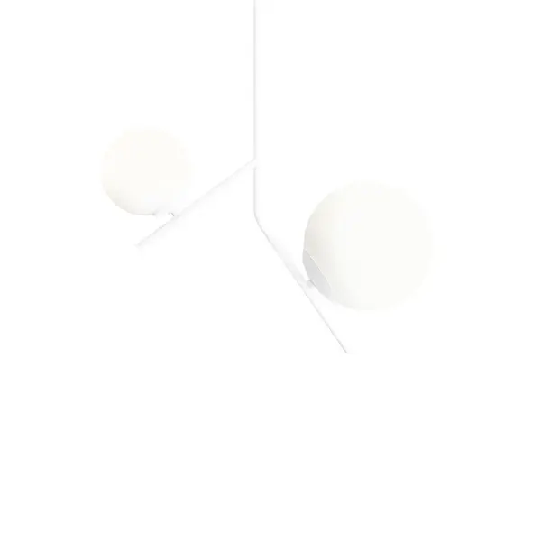 Lampa suspendata CORTEZ DOUBLE - Alb