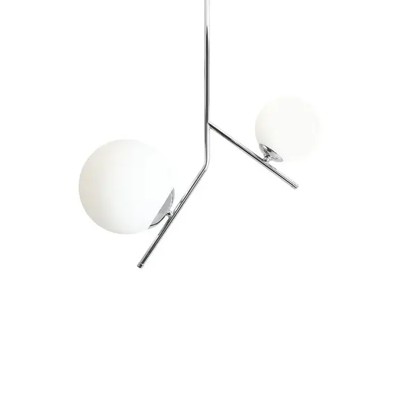 Lampa suspendata CORTEZ DOUBLE - Crom