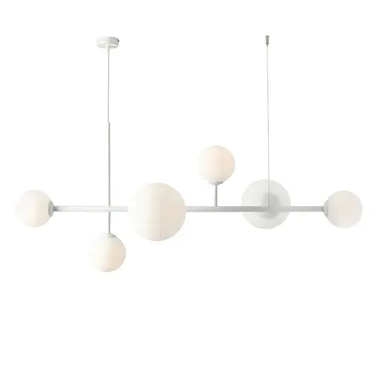 Lampa suspendata DALUM 6 - Alb