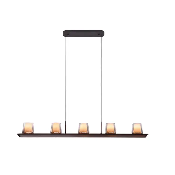 Lampa suspendata dimabila DASTEL 55W - Negru