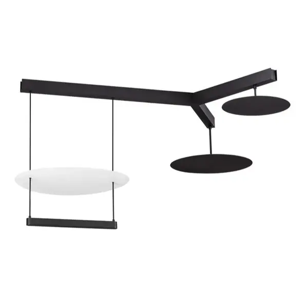 Lampa suspendata dimabila DIONA TRIO - Negru