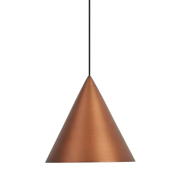 Lampa suspendata dimabila ELDAR 18 CM - Cupru