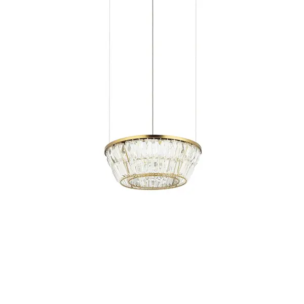 Lampa suspendata dimabila LARIS ANTIQUE BRASS 27W - Default Title