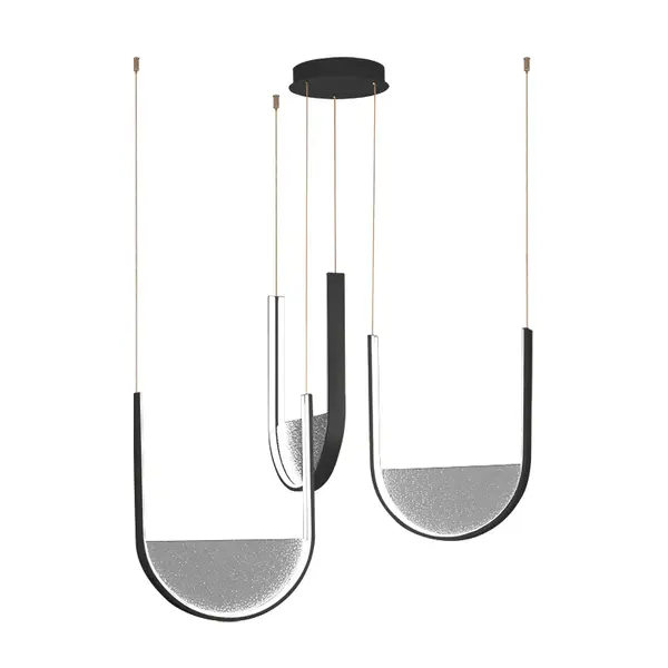 Lampa suspendata dimabila NORIA 54W - Negru