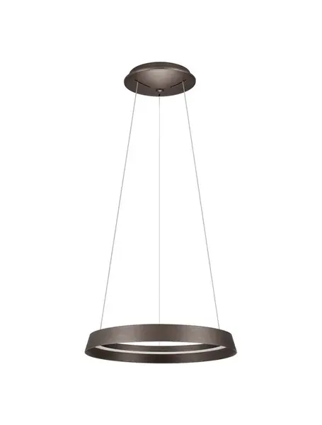 Lampa suspendata dimabila ORMI - Ø 45cm / Maro inchis
