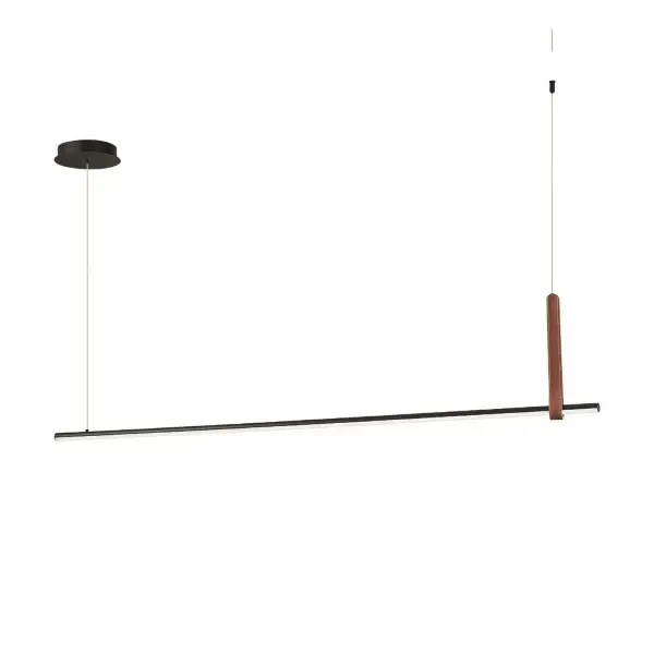 Lampa suspendata dimabila REGULAR LINE - Negru / 110 cm