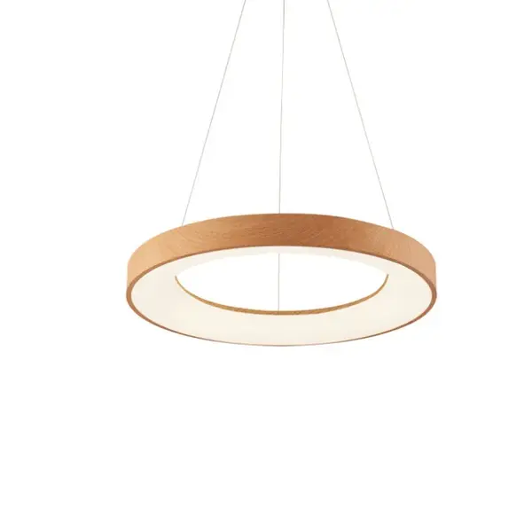 Lampa suspendata dimabila TABOCA Ø60 CM - Lemn