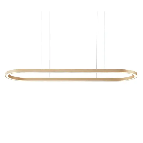Lampa suspendata dimabila TERVAPO 120 CM - Gold