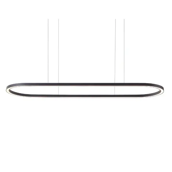 Lampa suspendata dimabila TERVAPO 150 CM - Negru