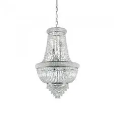 Lampa suspendata DUBAI CHROME - Ø 52cm x H 98cm