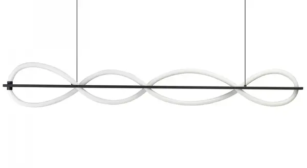 Lampa suspendata ELCOR 150CM - Negru