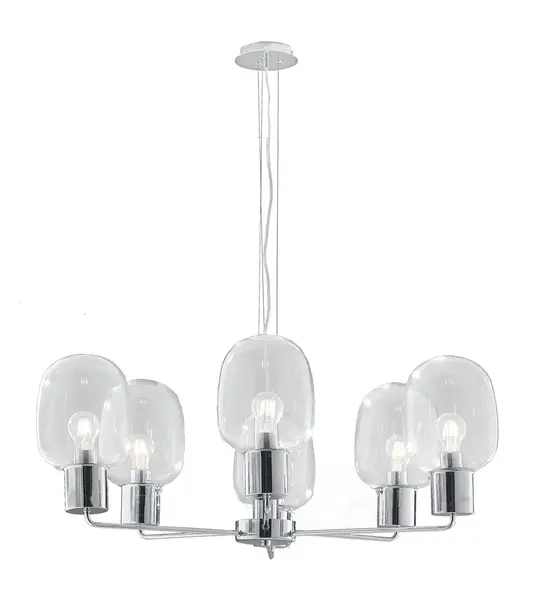 Lampa suspendata FELLANA 6L - Grey