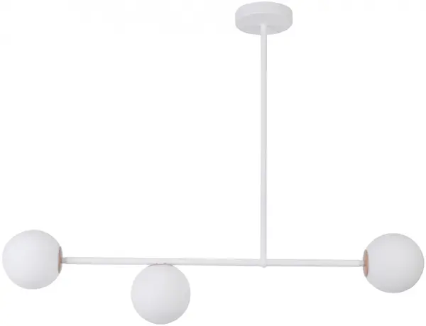 Lampa suspendata GAMA 3L - Alb