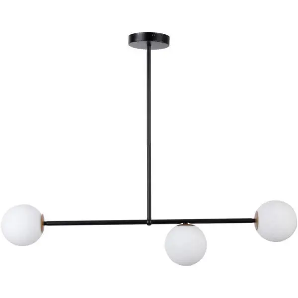 Lampa suspendata GAMA 3L - Negru