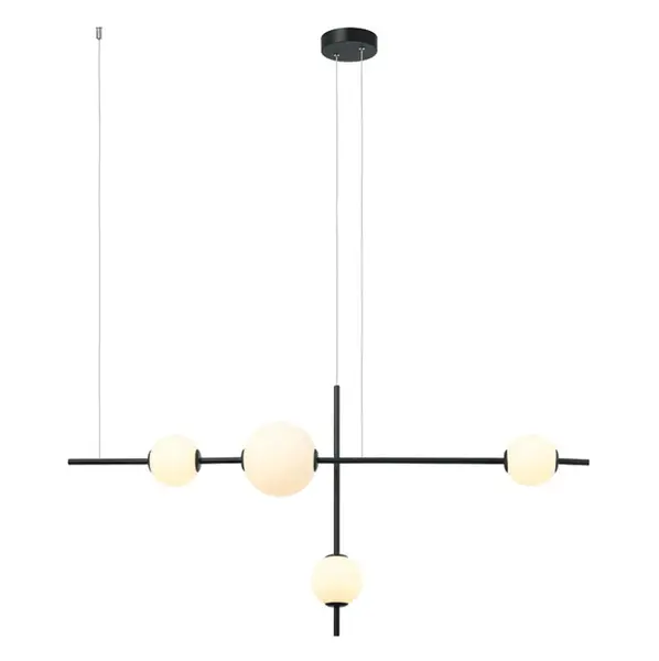Lampa suspendata GOTIS 110 - Alb/Negru
