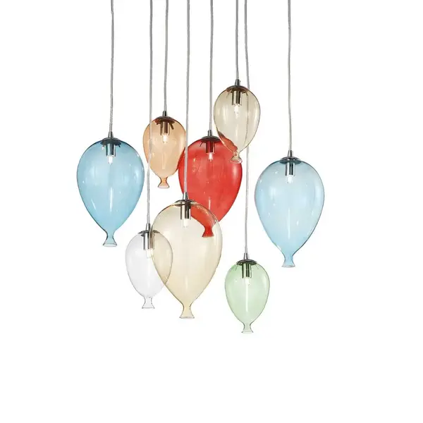 Lampa suspendata LIANO BALLOONS Ø50 CM - Multicolor