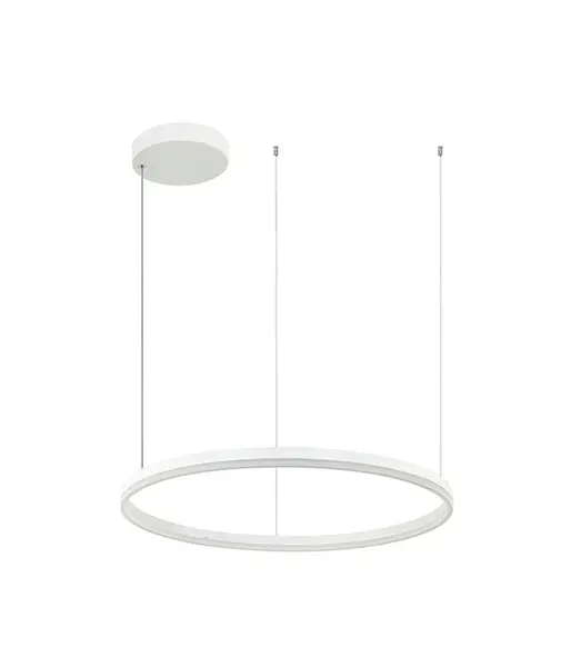 Lampa suspendata LUNNA 80CM - Alb