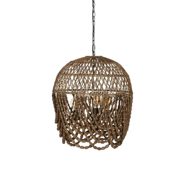Lampa suspendata MAIER H62 CM - Lemn