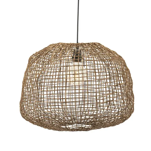Lampa suspendata MERANDI - Lemn / Ø 49cm