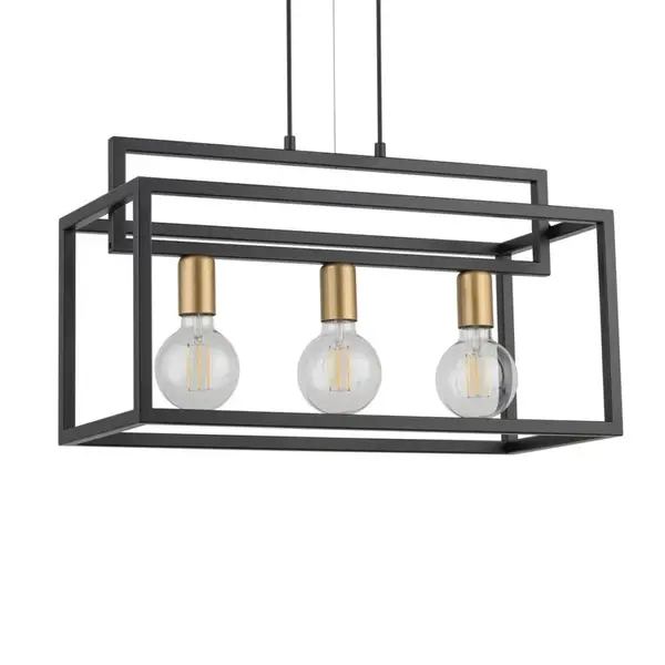 Lampa suspendata MONTANA L3-Negru / Gold - Default Title
