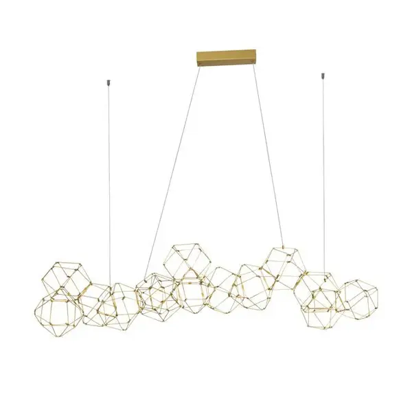 Lampa suspendata NEBULA 163CM - Gold
