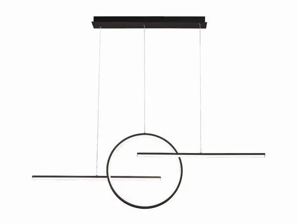 Lampă suspendată NEPTUN - Negru