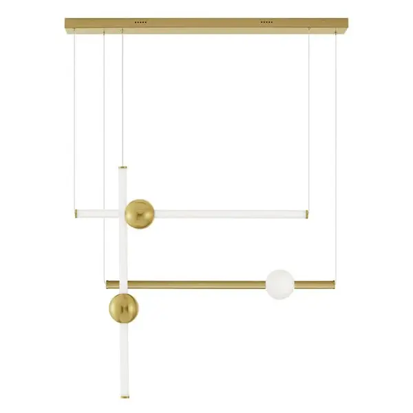 Lampa suspendata NEUTRON 109CM - Gold
