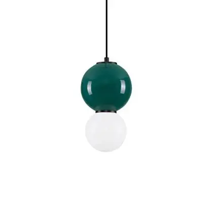 Lampa suspendata NOESIS 15CM - Verde inchis